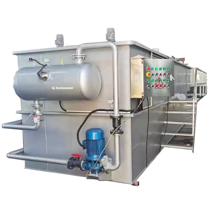 چربی گیر DAF (Dissolved Air Flotation) در آرمان صنعت آب آرا